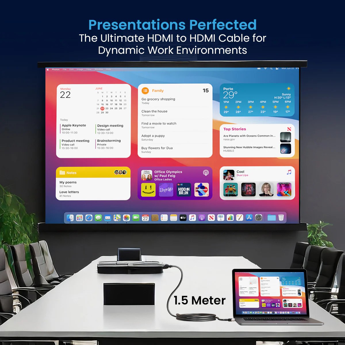 6 konnect sync 1.5mHDMI Cable - Image 4